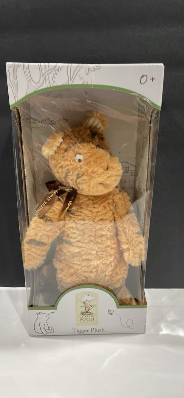 Tigger Plush Classic Pooh Collection 12” New In Sealed Box